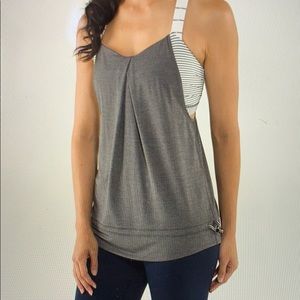 Lululemon Rest Less Tank in Gray 8